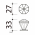 Bouton de meuble GLAM, nylon transparent 27x33 mm