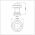 Bouton de meuble en laiton nickel mat, 28x19 mm - PICCOLO