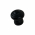 Bouton de meuble LYONNAIS, Bois noir mat Ø30 mm