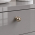 Bouton de meuble en zamak chrome mat Ø20mm - CROIX