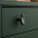 Bouton de meuble en laiton noir mat 39x23 mm -  FOLD