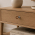 Bouton de porte et tiroir de meuble design en cuir marron, LACET