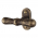 Bouton de fenêtre CARINA en laiton antique