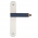 1 poignée seule de porte en Bois bleu CRAYON HEXA, style Arty Fantaisie