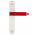 1 poignée seule de porte en Bois rouge CRAYON HEXA, style Arty Fantaisie