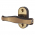Bouton de fenêtre type crémone ISABELLA, Laiton doré patiné
