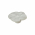 Bouton de porte et tiroir de meuble en nylon blanc, PENSEE
