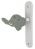 1/2 poignée de porte intérieure GAUCHE pas cher pour chambre Enfant sur plaque, Eléphant