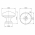 Bouton de meuble en laiton aspect vieilli, ø40mm - BOULE