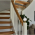 Boule de rampe d'escalier en cristal transparent diamètre 100 mm, BOWL CRISTAL TORSADE