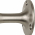 Butée de porte en laiton nickel mat, LUXOR