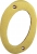 Signalétique numéro de rue 0 en Laiton poli de 100mm, MODERNE