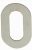 Signalétique numéro de rue 0 en inox mat de 120, STANDARD
