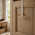 Porte-manteaux de porte à suspendre en métal laqué blanc et bois clair 2 têtes, DUO