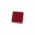 bouton de porte et tiroir de meuble en céramique rouge de 22x22 mm, CHAMALLOW