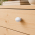 Bouton de porte et tiroir de meuble zamak blanc Ø29mm, CROIX