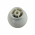 Bouton de porte et tiroir de meuble en plastique blanc Ø30 mm, BOULE Couleur