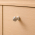 Bouton de meuble en zamak nickel mat Ø16 - LAMPE