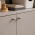 Bouton de meuble en zamak nickel mat Ø16 - LAMPE