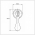 Bouton pendentif de porte et tiroir de meuble rustique en laiton poli brillant de 50mm, PENDENTIF PM