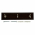 Porte-manteaux mural en bois wenge CROCHET, 3 têtes en zamak chromé brillant
