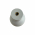 Bouton de porte et tiroir de meuble bois laqué blanc Ø25 mm, CONTEMPORAIN