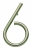 Signalétique numéro de rue 6 chiffre en inox de 215 mm, FILAIRE