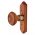 Bouton de fenêtre Bois Merisier