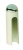 Cache paumelle laiton finition chrome et blanc