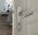 Plaques de poignée de porte intérieure VELOX FIX ronde à jupe Clé L en Inox, entraxe 195mm, PLANO