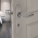 Plaques ronde de poignée de porte intérieure VELOX FIX fonction clé L en Inox, entraxe 165mm, PLANO