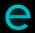 Signalétique luminescente auto-adhésive, numéro de rue lettre ''e'' en résine , Night Shine