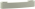 Lot de 2 poignées de porte et tiroir de meuble plastique gris entraxe 128 mm, YSER