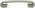 Lot de 2 poignées de porte et tiroir de meuble plastique gris entraxe 128 mm, YSER