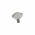 Bouton de porte et tiroir de meuble en transparent blanc de 32X32 mm, PROST