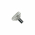 Bouton de porte et tiroir de meuble en transparent blanc de 32X32 mm, PROST