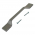 Poignée de meuble en zamak finition nickel mat bi-entraxe 172-192mm, ARNO