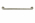 Lot de 2 poignées de porte ou tiroir de meuble en zamak gris vieilli entraxe 224 mm, TELFORD