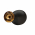 Bouton de porte et tiroir de meuble en laiton noir mat, TABOURET