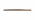 Poignée de porte ou tiroir de meuble en zamak finition chrome mat entraxe 192 mm, DAPHNE