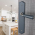 2 poignées de porte HONFLEUR Bdc, Bois gris anthracite entraxe 195 mm