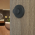 2 rosaces de poignée de porte rondes MIRA verrou de condamantion, Aluminium gris anthracite