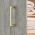 Poignée de meuble TIMIO, metal or entraxe 96 mm