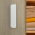 Poignée de meuble BEC, nylon blanc mat entraxe 96 mm