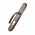 2 poignées de porte MAGALI trou de cylindre, zamak nickel mat entraxe 165 mm