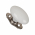 Poignée de fenêtre crémone OLIVE, Porcelaine et Nickel mat, Cottage Chic