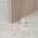 Butée de porte sol adhésive BOLL, Acrylique transparent