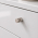 Bouton de meuble en inox 20x28mm -  TIRETTE ENCOCHE