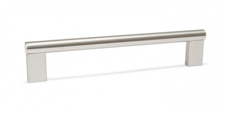 Poignée De Porte Acier Inox Brossé - Entraxe 160mm, Neuf Emballé, Pour électroménager Funipart