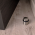 Butée de porte en zamak finition Nickel mat, CYLINDRIQUE